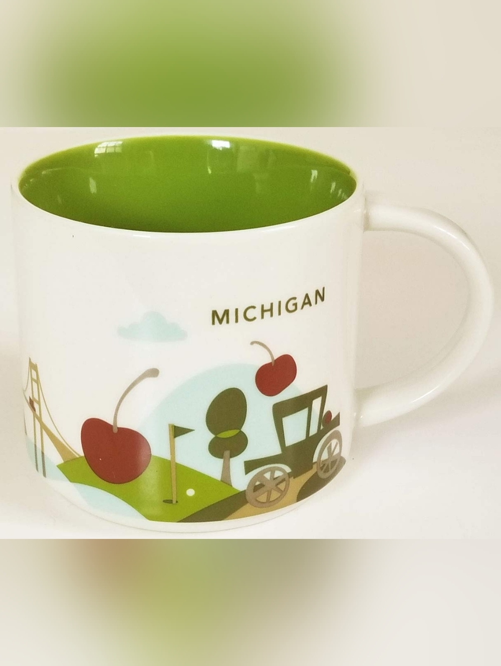 Starbucks "You Are Here" Michigan Mug